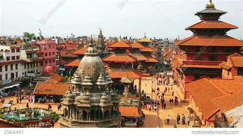 Patan Durbar Square, Kathmandu, Nepal Stock video footage | 2564441