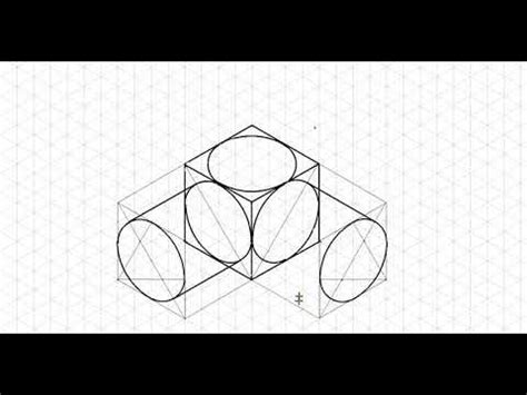 Cilindros En Perspectiva Isom Trica Youtube Perspectiva T Cnicas