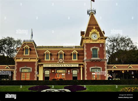 Usa Pool On Main St Disneyland