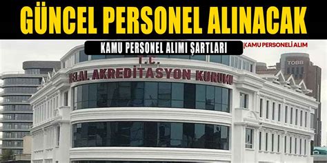 Helal Akreditasyon Kurumu Kamu Personeli Al M Lan