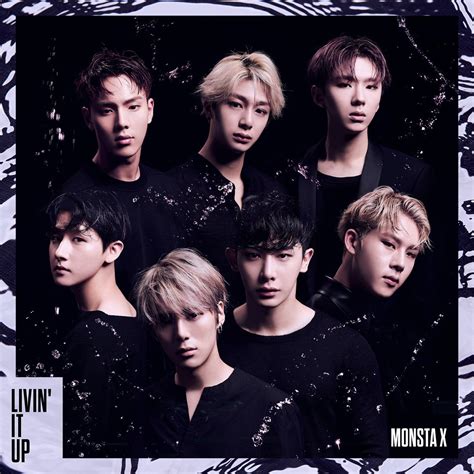 Monsta X Japan 4th Single「livin It Up」 Album Covers Monsta X Photo