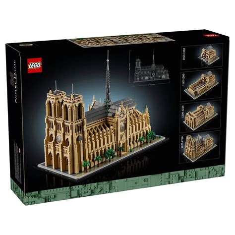 Nouveauté LEGO Architecture 21061 Notre-Dame de Paris : le set est en ...