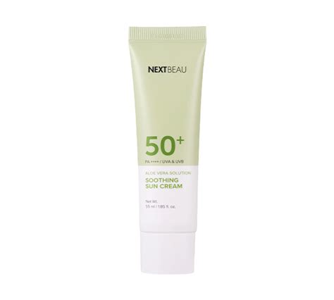 Солнцезащитный крем для лица с алоэ вера Nextbeau Aloe Vera Sun Cream ...