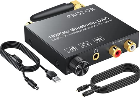 Prozor Convertisseur Dac Khz Bluetooth R Cepteur Avec Volume