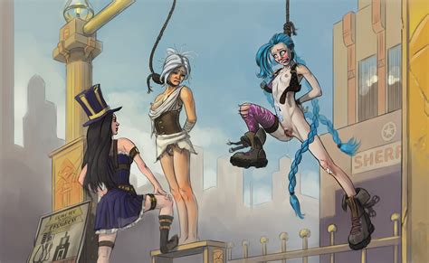 Piltover Hanging By Paintum Hentai Foundry
