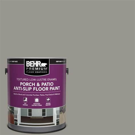 Behr Premium Gal N Battleship Gray Textured Low Lustre Enamel