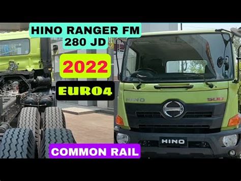 Review Hino Ranger Terbaru Fm Jd Euro Common Rail Youtube