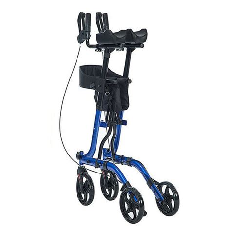 Luxurious Standing Senior Upright Straight Walker Rollator Zincera