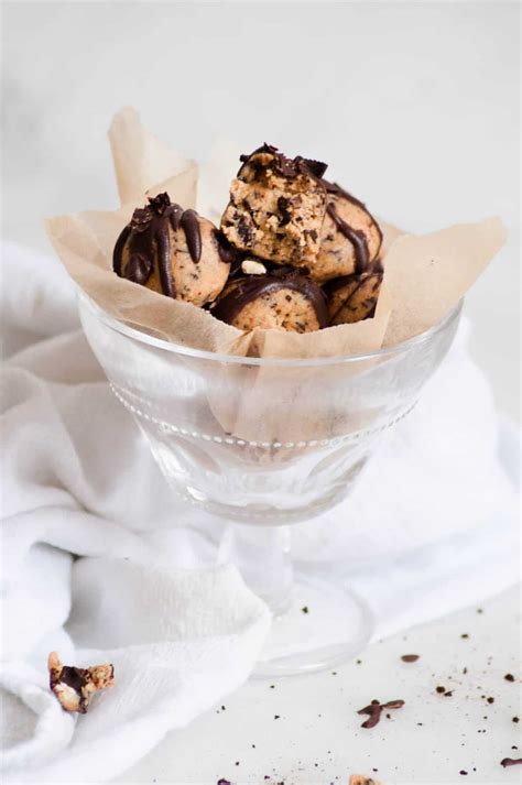 Healthy Espresso Cookie Dough - Erin Lives Whole