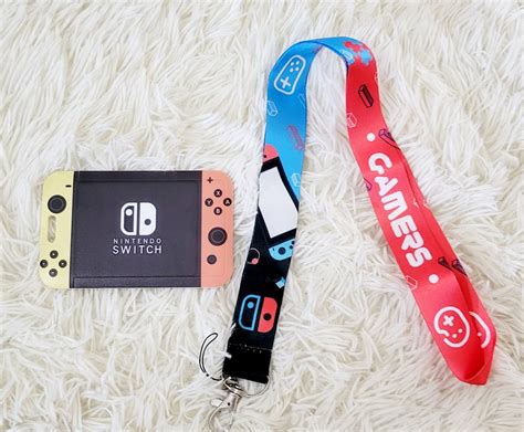 Gamer Lanyard Video Game Lanyard Keychain With Badge Holder Teacher