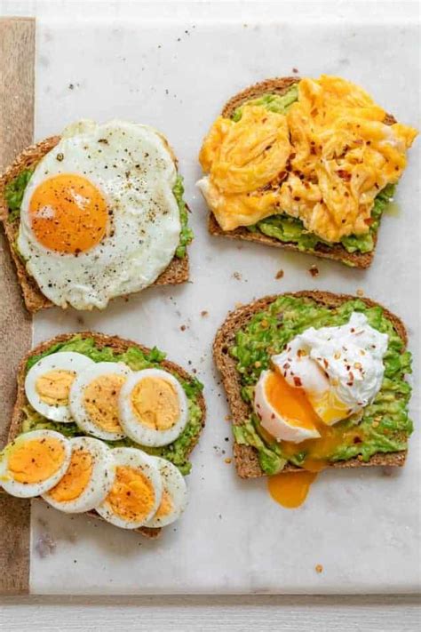 Sweet Potato Toast with Fried Eggs | FeelGoodFoodie