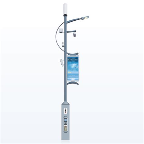 Fonda Tech Smart Streetlight Control System Smart Pole For Smart