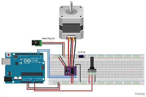 Control Nema Stepper Motor With Arduino And Drv Driver Module