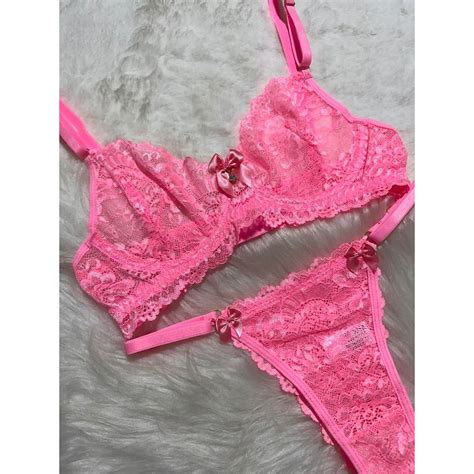 CONJUNTO FEMININO LINGERIE SUTIA SEM BOJO ARO RENDADO FIO DE RENDA REGULAGEM SENSUAL