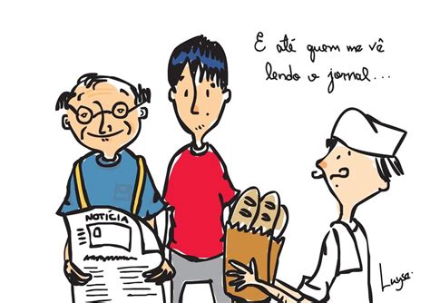 E Até Quem Me Vê Lendo Jornal - E até quem me vê, lendo o jornal... {Los Hermanos por Luyse Costa ...