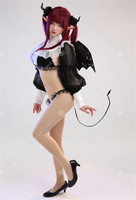 Marin Sexy Lingerie Set My Dress Up Dear Marin Liz Kyun Succubus Top And Panty Set Cosplay