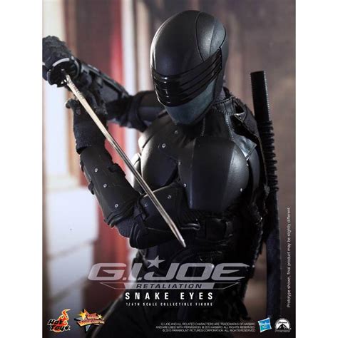 HOT TOYS MMS G I JOE RETALIATION SNAKE EYES มอสอง Shopee Thailand