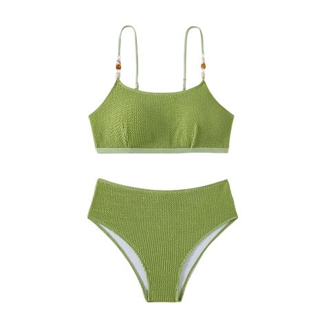 TODOZO Swim Suits For Women 2025 Bikini Sets For Women Bathing Suit For Women Bikini 2025 New