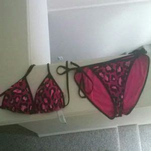 Pink Victoria S Secret Swim Pink Leopard Bikini From Victorias Secret Poshmark