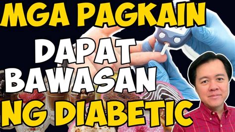 Bawal Na Pagkain Sa May Diabetes