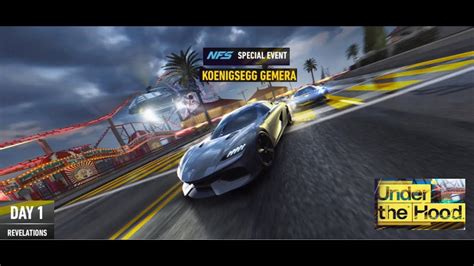 NFS No Limits Under The Hood Koenigsegg Gemera Day 1 Revelations