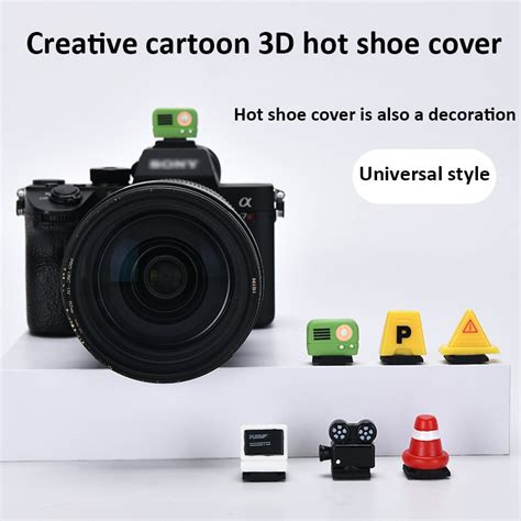 Camera Hot Shoe Cover Hot Shoe Protection Cover Hoạt Hình Thích Hợp Cho Fuji XM Xhal X VI