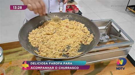 Aprenda A Preparar Uma Deliciosa Farofa Para Acompanhar O Churrasco