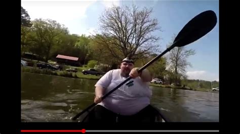 Fat Man Sings Moana On Canoe Kayak Youtube