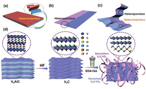 A Schematic Illustration For A Vertically Stacked Heterostructure Download Scientific Diagram