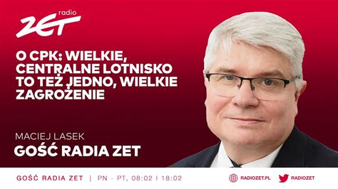 Maciej Lasek o CPK Wielkie centralne lotnisko to też jedno wielkie