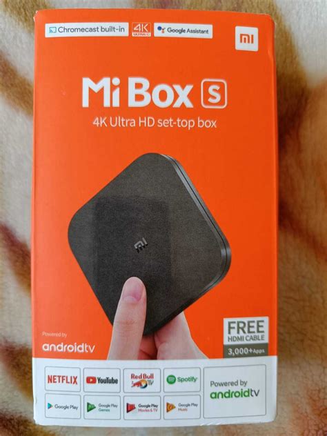 Xiaomi mi box S 4K смарт тв приставка (Міжнародна версія): 1 550 грн ...