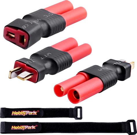 Amazon Hobbypark Deans T Plug To Hxt Mm Connector Adapter Rc Lipo