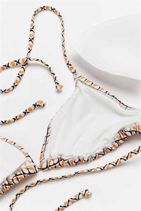 Buy H M Padded Triangle Bikini Top Online Zalora Malaysia
