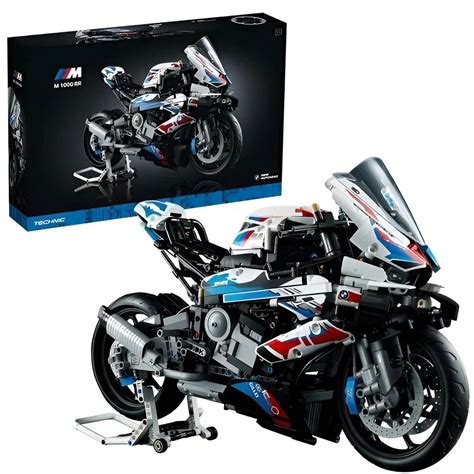 Конструктор "Мотоцикл BMW M 1000 RR", 1920 деталей / Дополняет лего ...