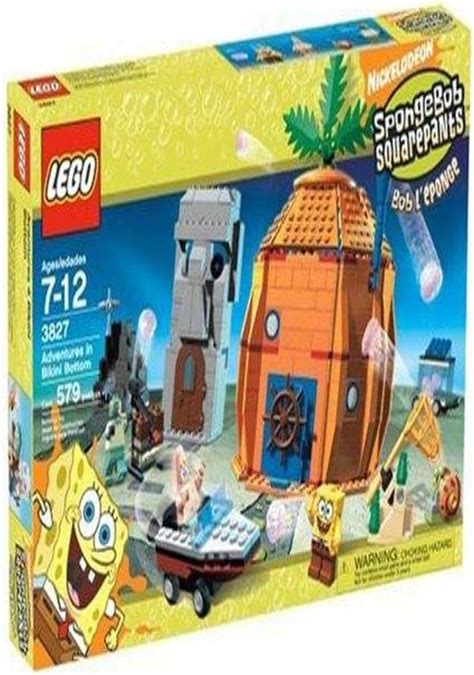 Amazon LEGO SpongeBob Adventures At Bikini Bottom Toys Games