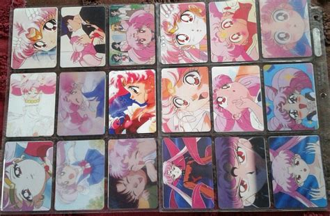 Sailor Moon Unofficial Anime Cards ~Lot of 45~Sailor Chibimoon/Small ...