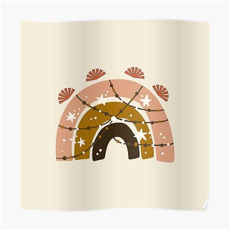 P Ster Dise O De Arte Abstracto De Arco Iris De Colores Nude Pardusco De Mahnoorgalaxy Redbubble