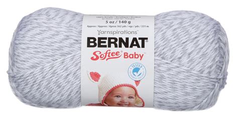 Bernat Softee Baby Yarn Solids Grey Marl Michaels