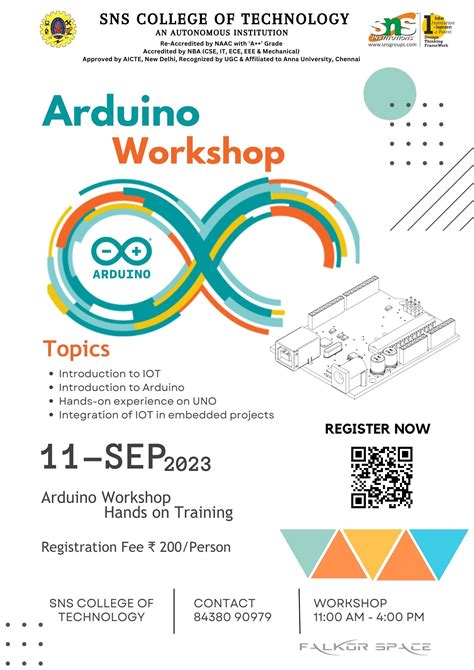 One Day Workshop On Arduino And IoT 2023 SNS College Of Technology