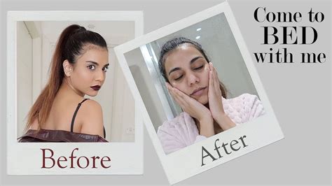 My Night Time Skincare Routine Get Unready With Me Nicole Sequeira