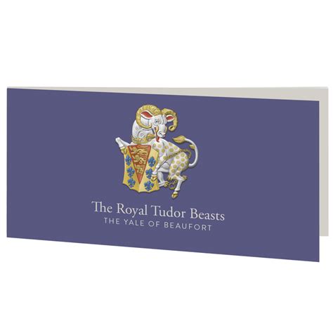 Zestaw 2 Monet The Royal Tudor Beasts The Yale Of Beaufort 2 X 1 Uncja