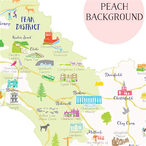 Sheen Derbyshire Map at Kate Mackinlay blog