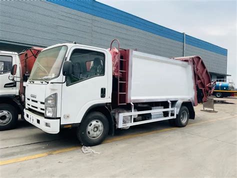 Manual Manten Naked Waxed Bulk Ship RO RO Capacity Garbage Compactor Truck Cbm With CCC
