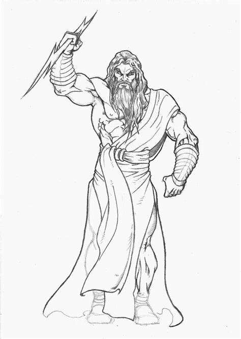 How To Draw Greek Gods