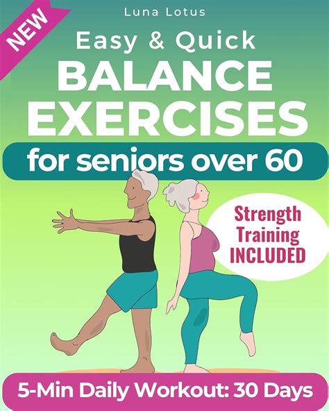 5-Minute Balance Exercises for Seniors: The Illustrated Guide to