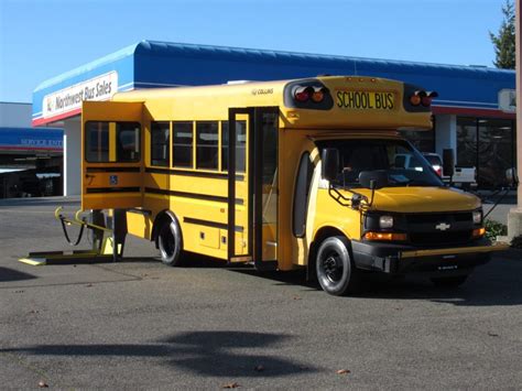 2010 Chevy Collins 12 + 1 ADA School Bus - B71944 | Northwest Bus Sales, Inc