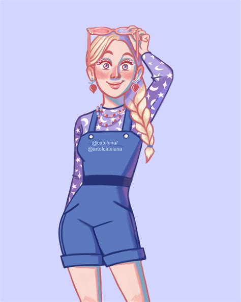 luna lovegood in modern clothes (fanart by me) : r/harrypotter