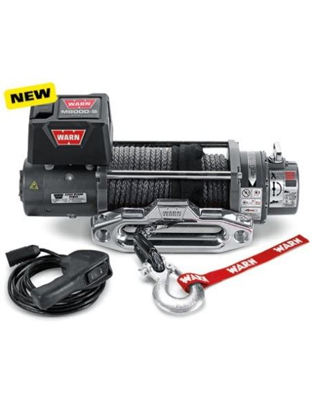 TREUIL Warn M8000 Spydura 3600 Kg 12 Volts