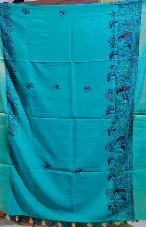 Madhubani Silk Saree At Rs 12000 Madhubani Id 2853067688530