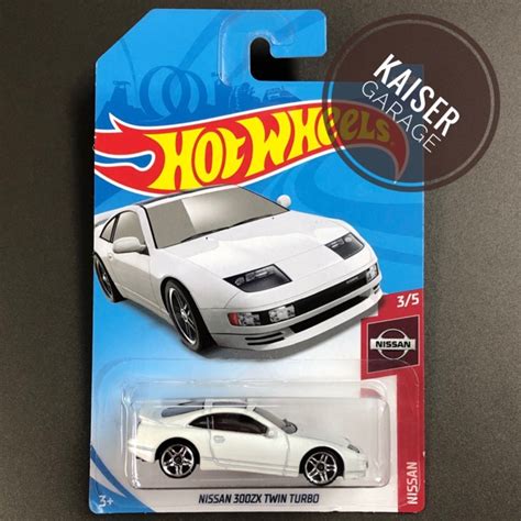 Hot Wheels Nissan ZX Twin Turbo White Shopee Malaysia